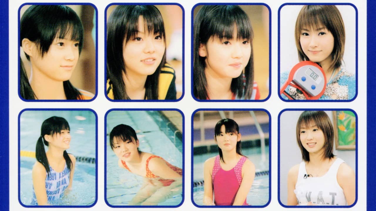Morning Musume. 6th-Gen Members Debut! Physical Fitness Measurements backdrop