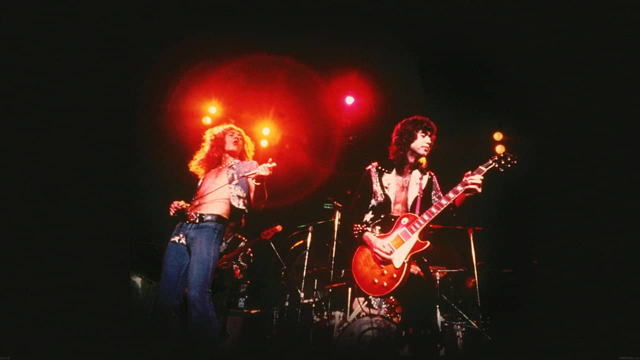 Led Zeppelin backdrop