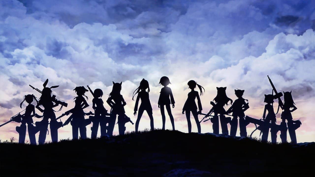 Strike Witches the Movie backdrop