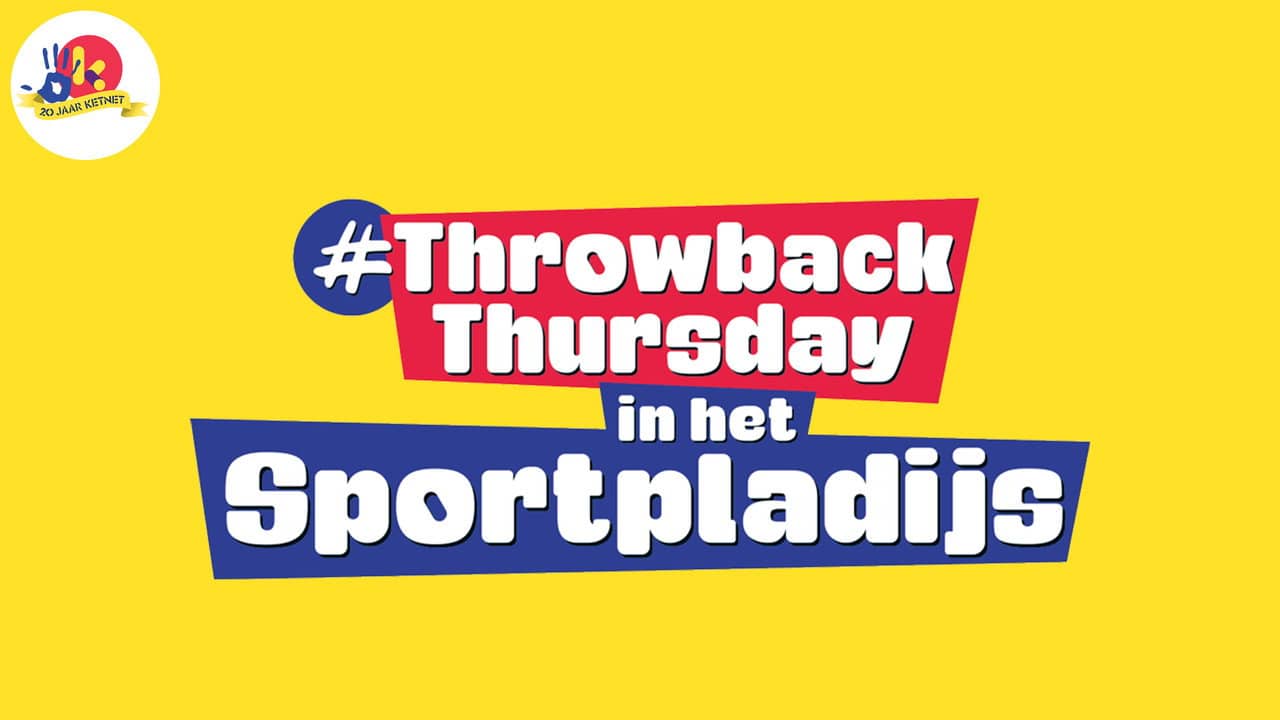 Throwback Thursday in het Sportpladijs backdrop