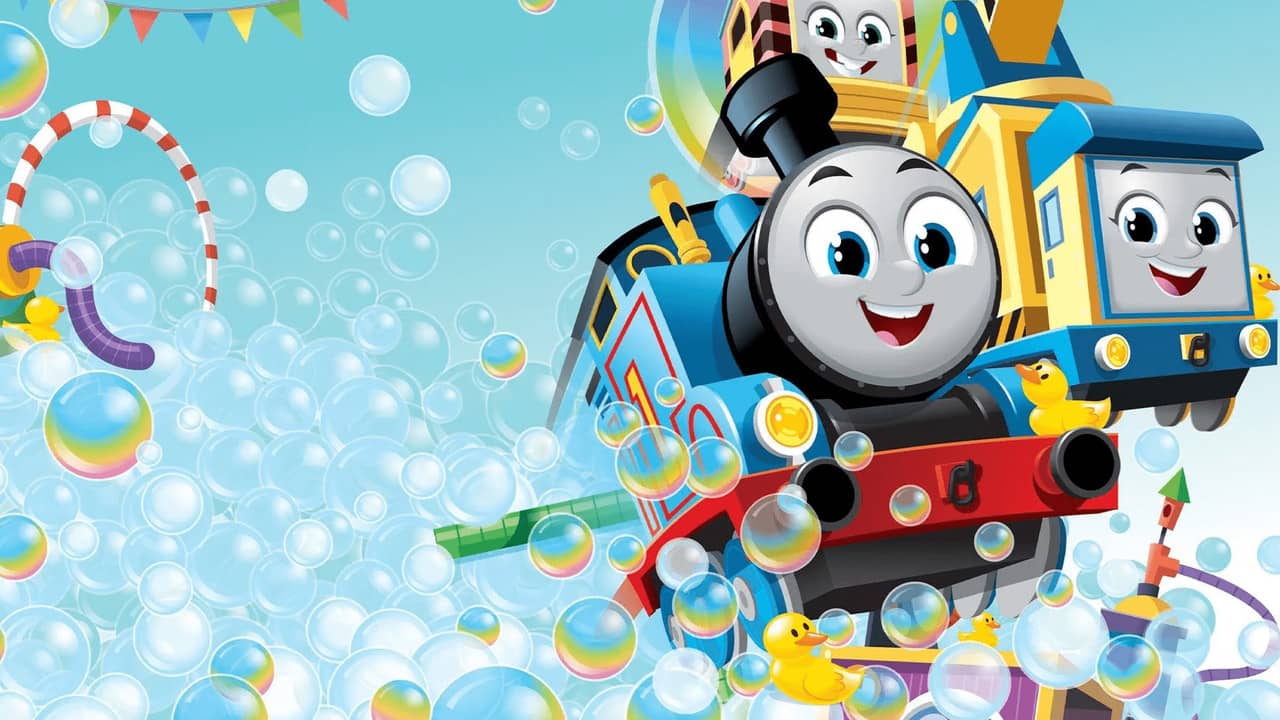 Thomas & Friends: The Great Bubbly Build backdrop
