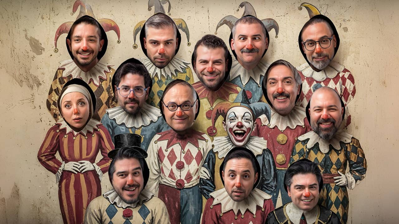 Carnival backdrop