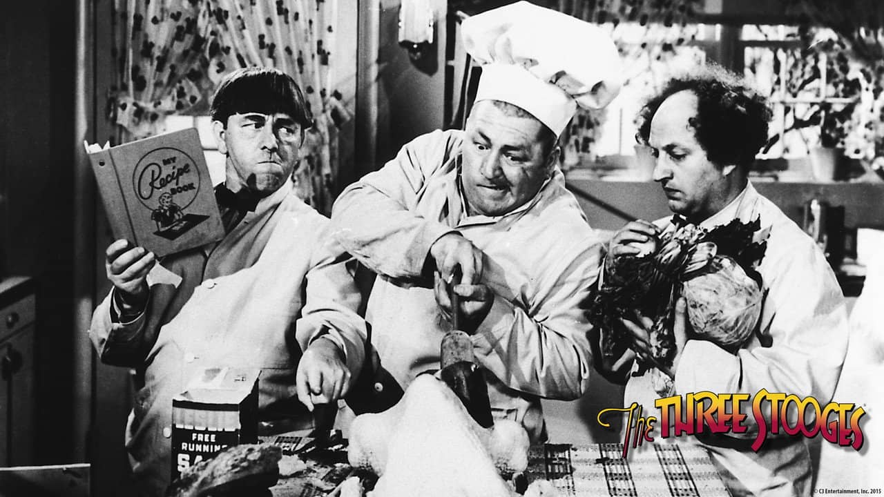 The Three Stooges: Hey Moe! Hey Dad! backdrop
