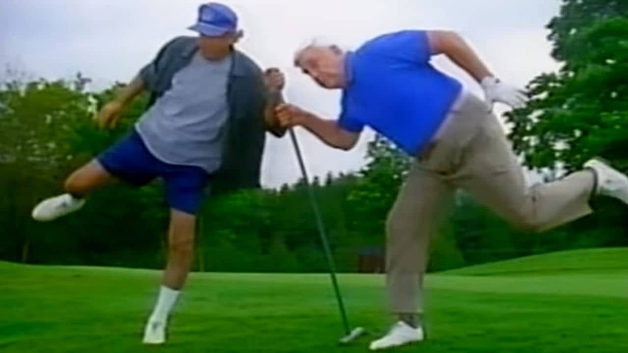 Leslie Nielsen's Bad Golf My Way backdrop