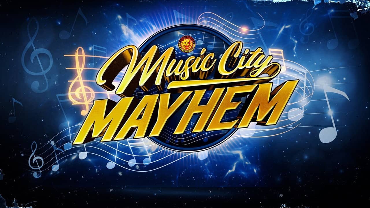 NJPW Music City Mayhem backdrop