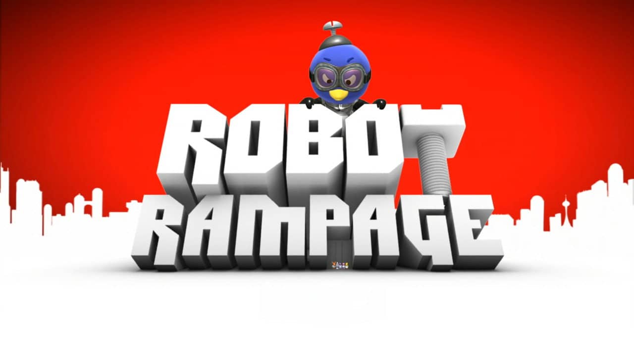 The Backyardigans: Robot Repairman backdrop