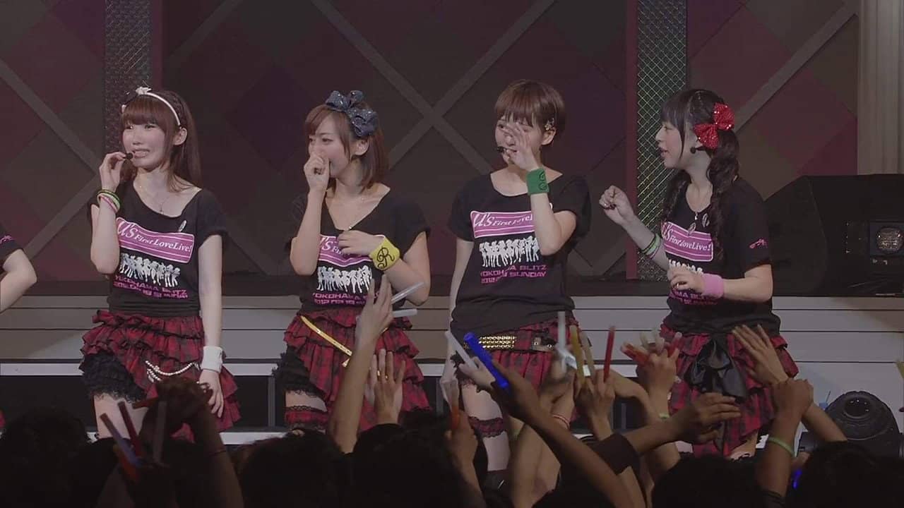 μ's 1st LoveLive! backdrop