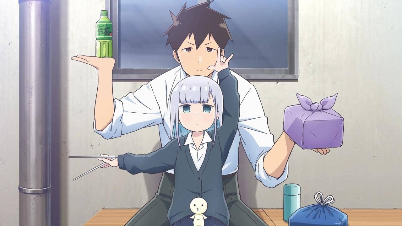 Aharen-san wa Hakarenai backdrop