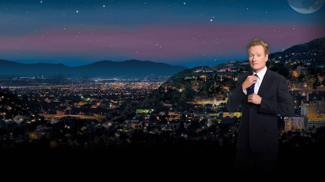 The Tonight Show with Conan O'Brien backdrop