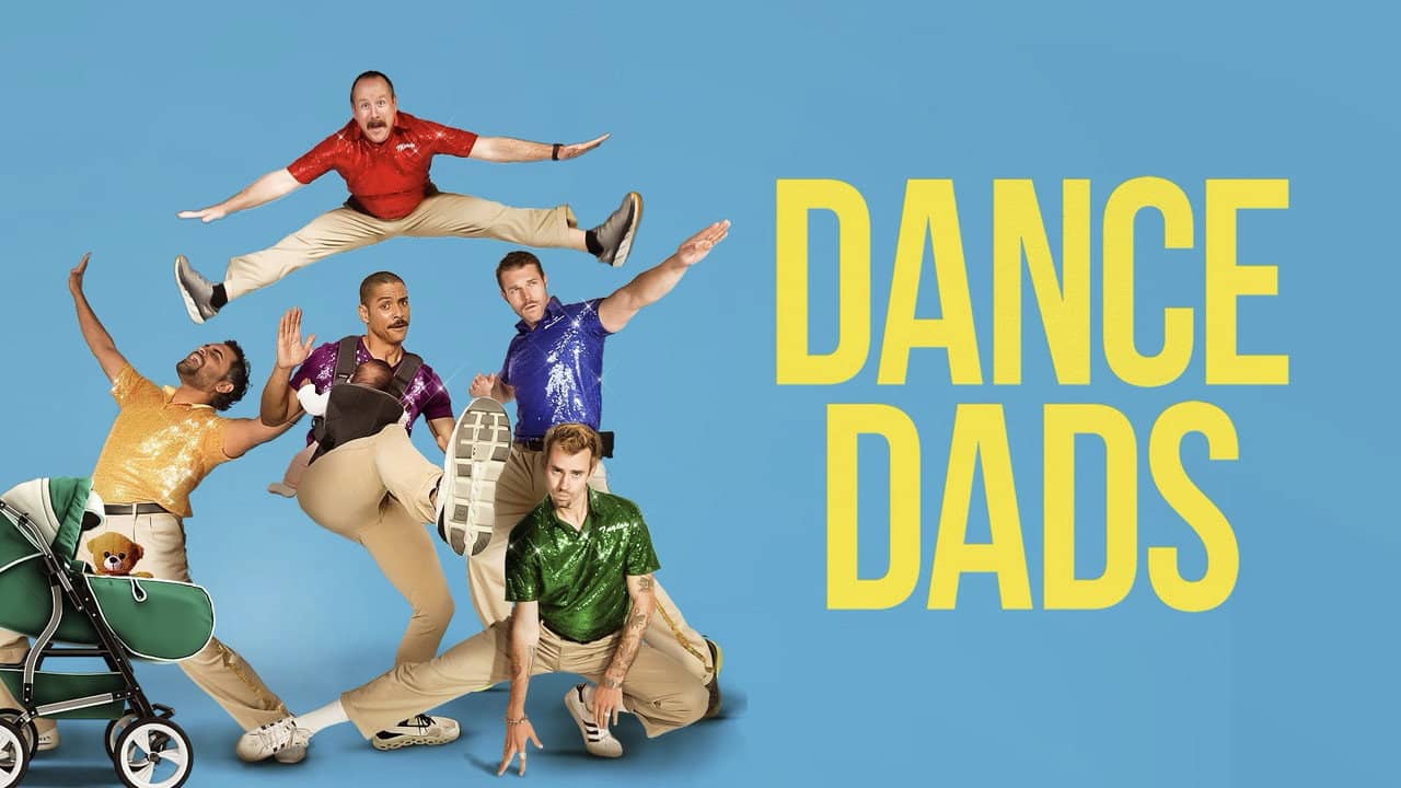 Dance Dads backdrop