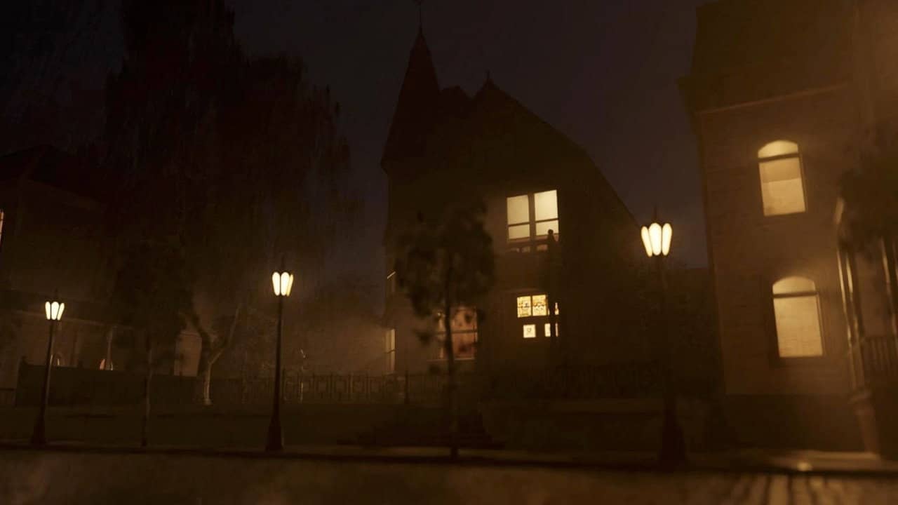 The Tell-Tale Heart backdrop