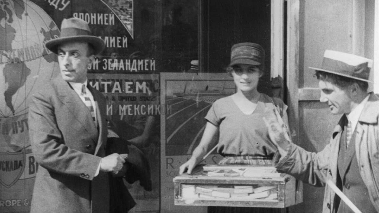 The Cigarette Girl of Mosselprom backdrop