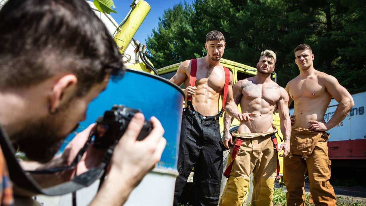 Fire Fuckers backdrop