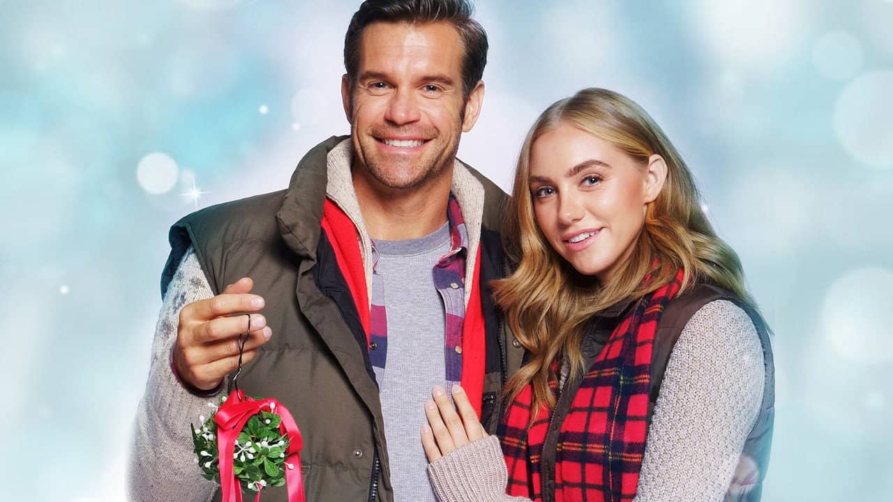 Mistletoe Magic backdrop