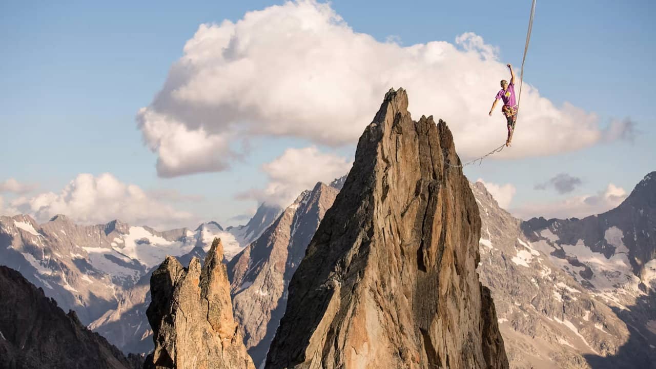 Dibona, The Alpine highline project backdrop