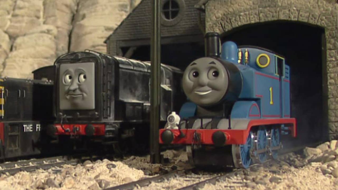Thomas & Friends: Steamies vs. Diesels backdrop