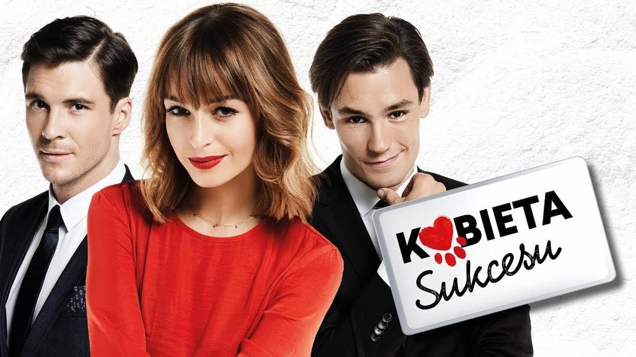 Kobieta sukcesu backdrop