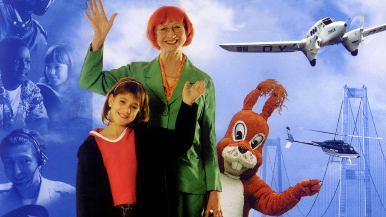 The Flying Granny backdrop