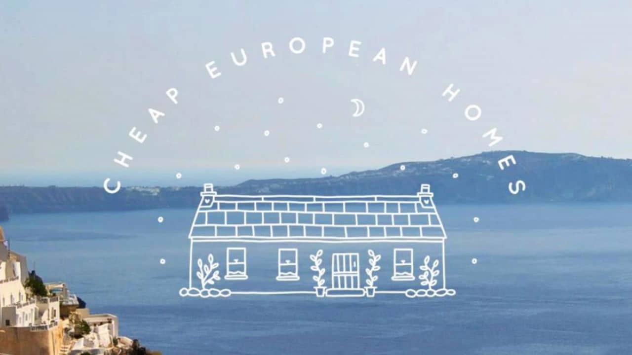 Cheap European Homes backdrop