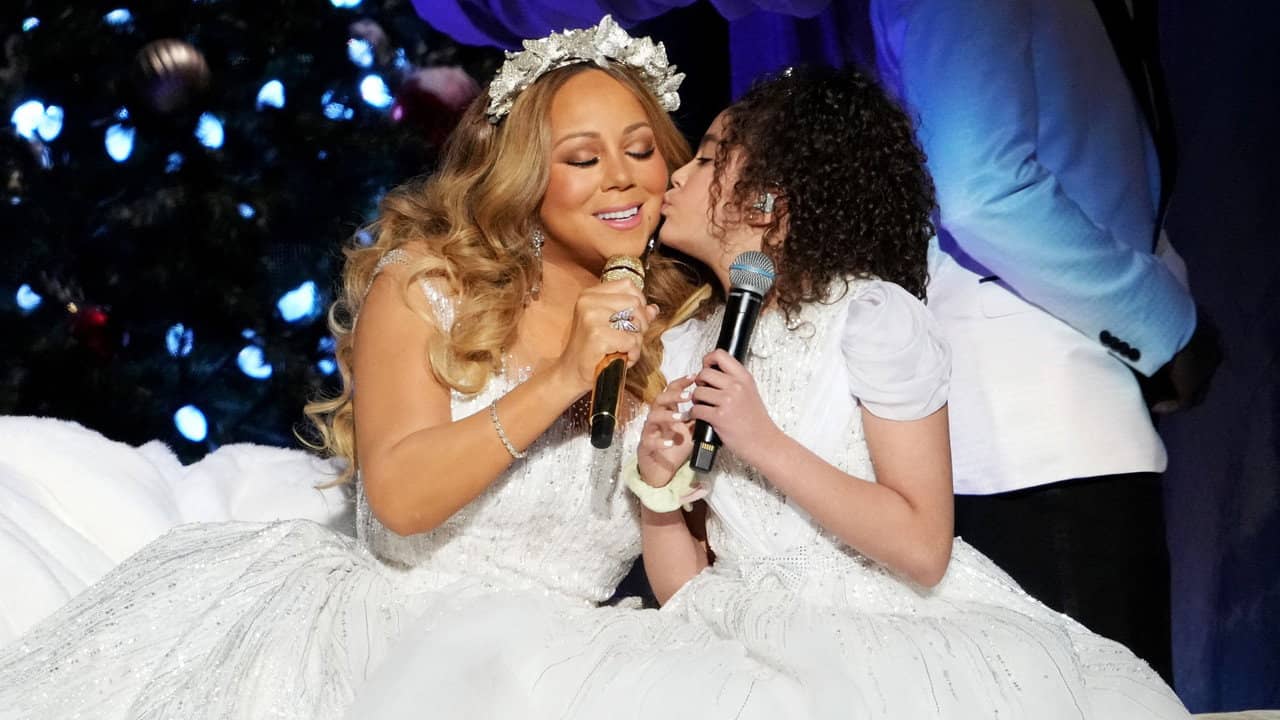 Mariah Carey: Merry Christmas to All! backdrop