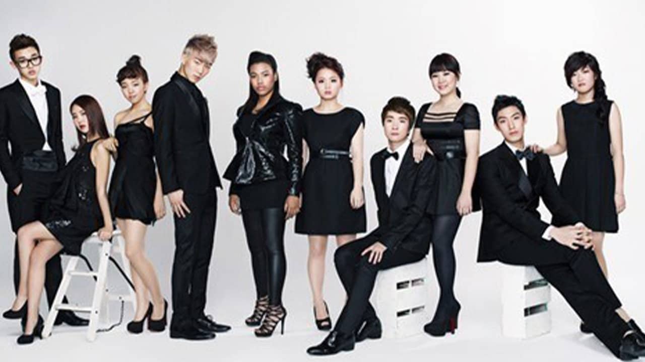 K-pop Star backdrop