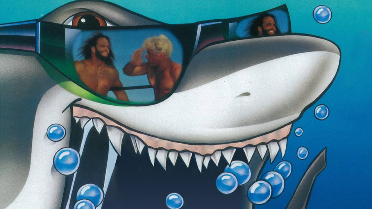 WCW Bash at the Beach 1996 backdrop