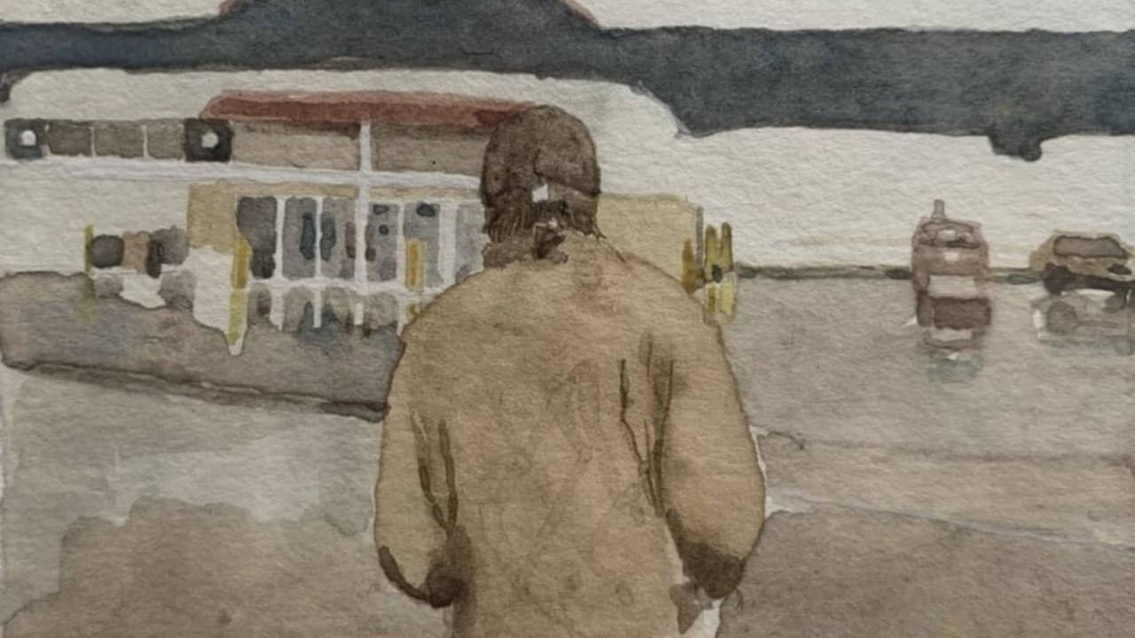 Lucky Three: An Elliott Smith Portrait backdrop