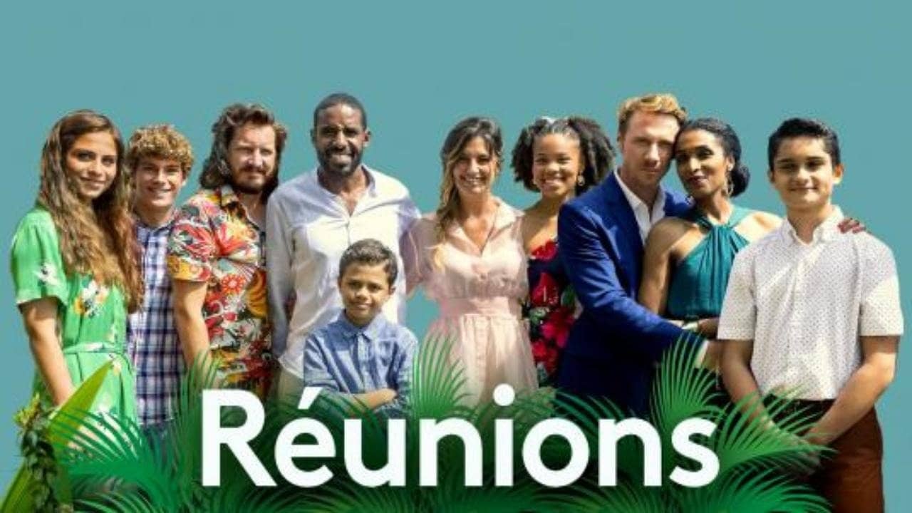 Réunions backdrop