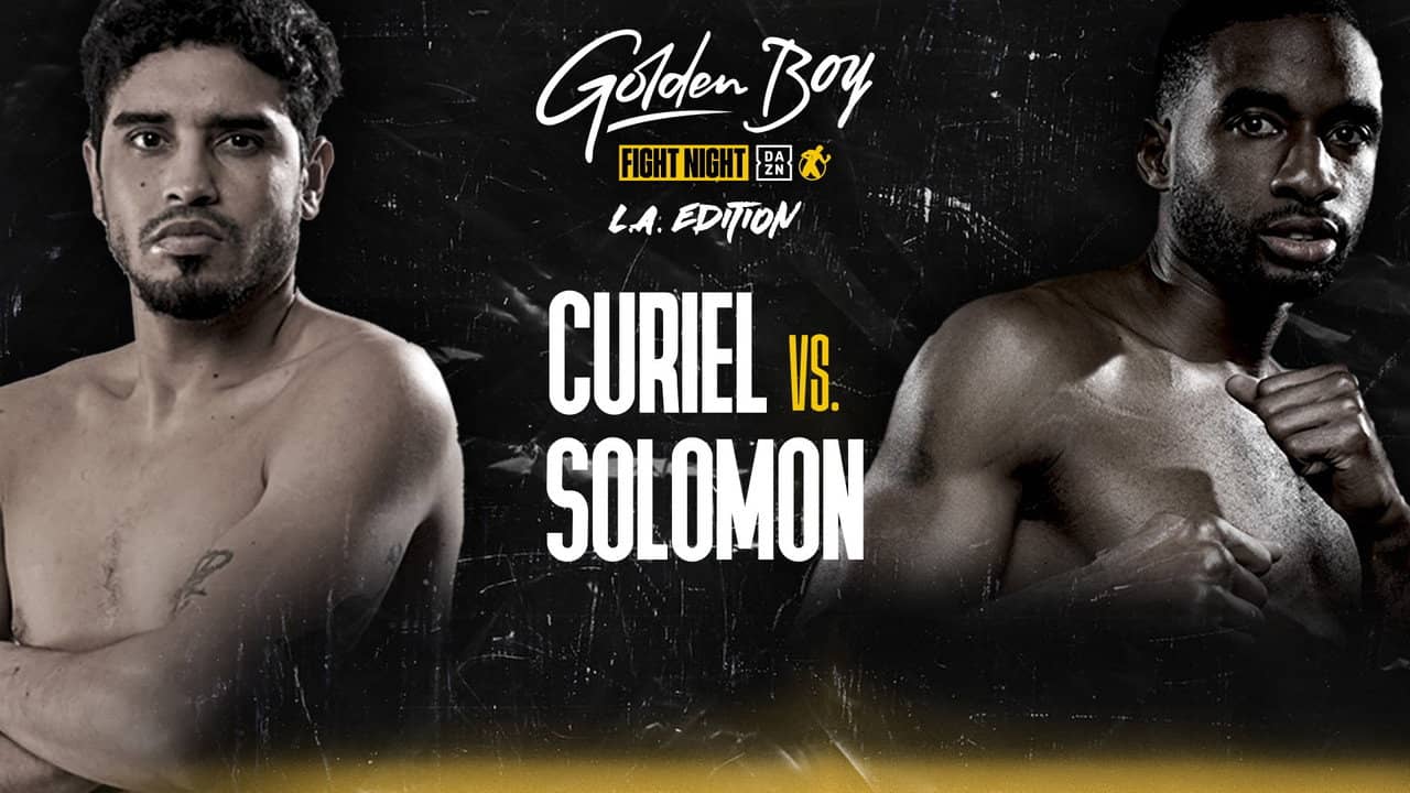 Raul Curiel vs. Brad Solomon backdrop