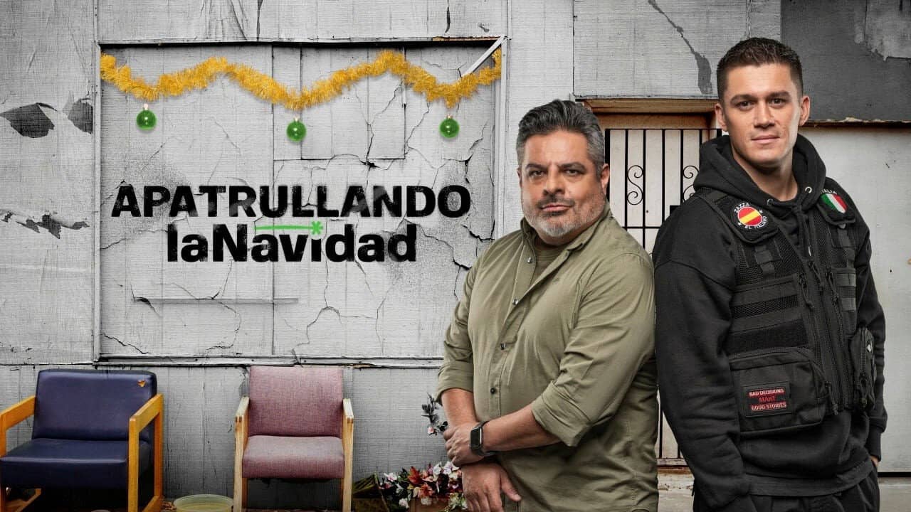 Apatrullando la Navidad backdrop