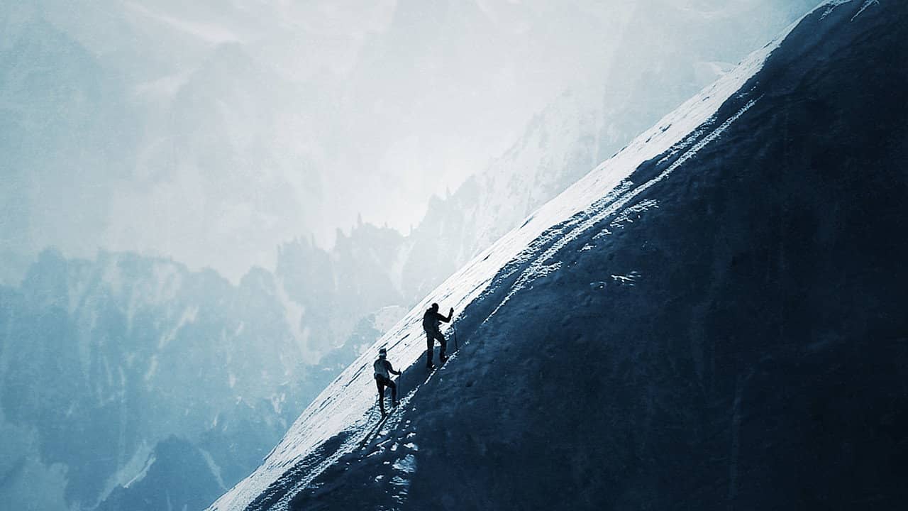 Nico Valsesia - From Zero To Monte Bianco - Summit backdrop