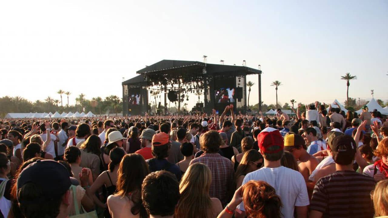 Coachella backdrop