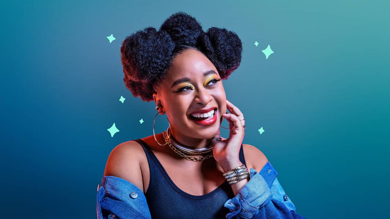 Doing the Most with Phoebe Robinson backdrop