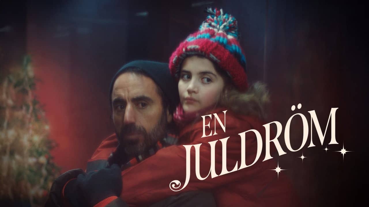 En juldröm backdrop