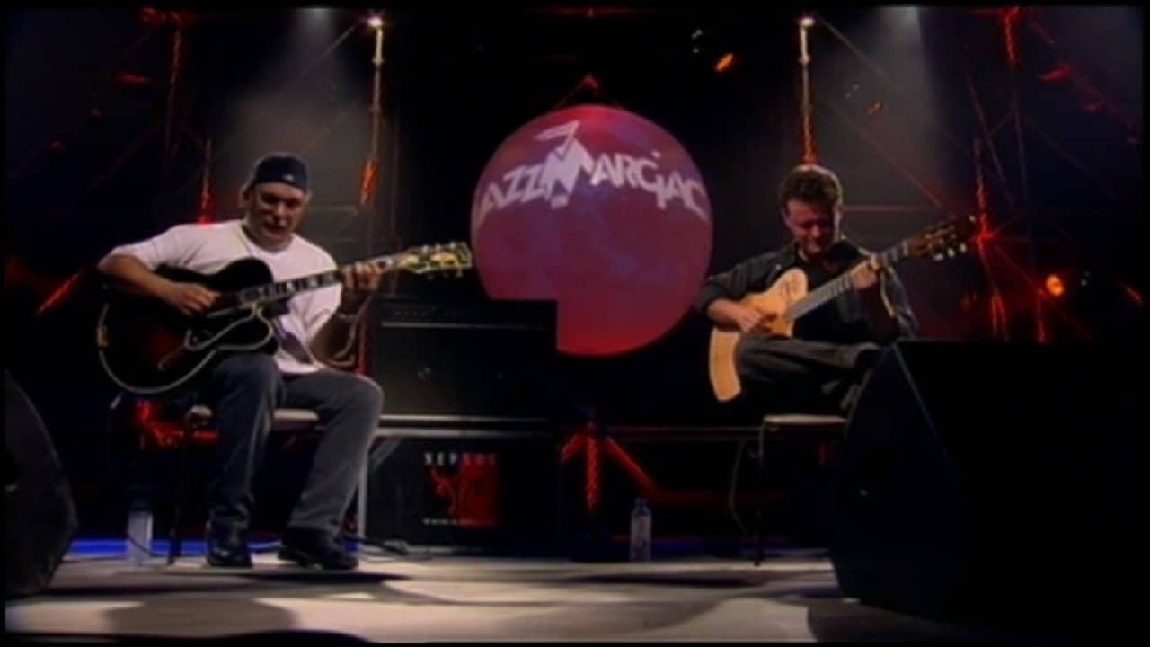 Jazz in Marciac 2000 - Biréli Lagrène et Sylvain Luc backdrop