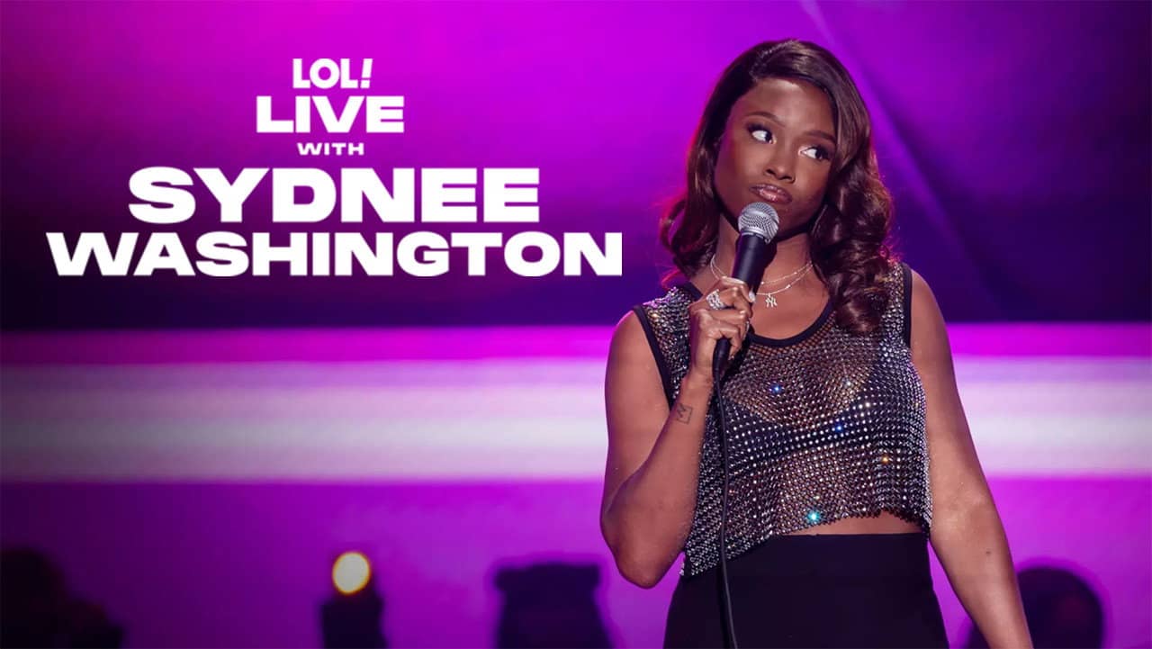 LOL Live with Sydnee Washington backdrop