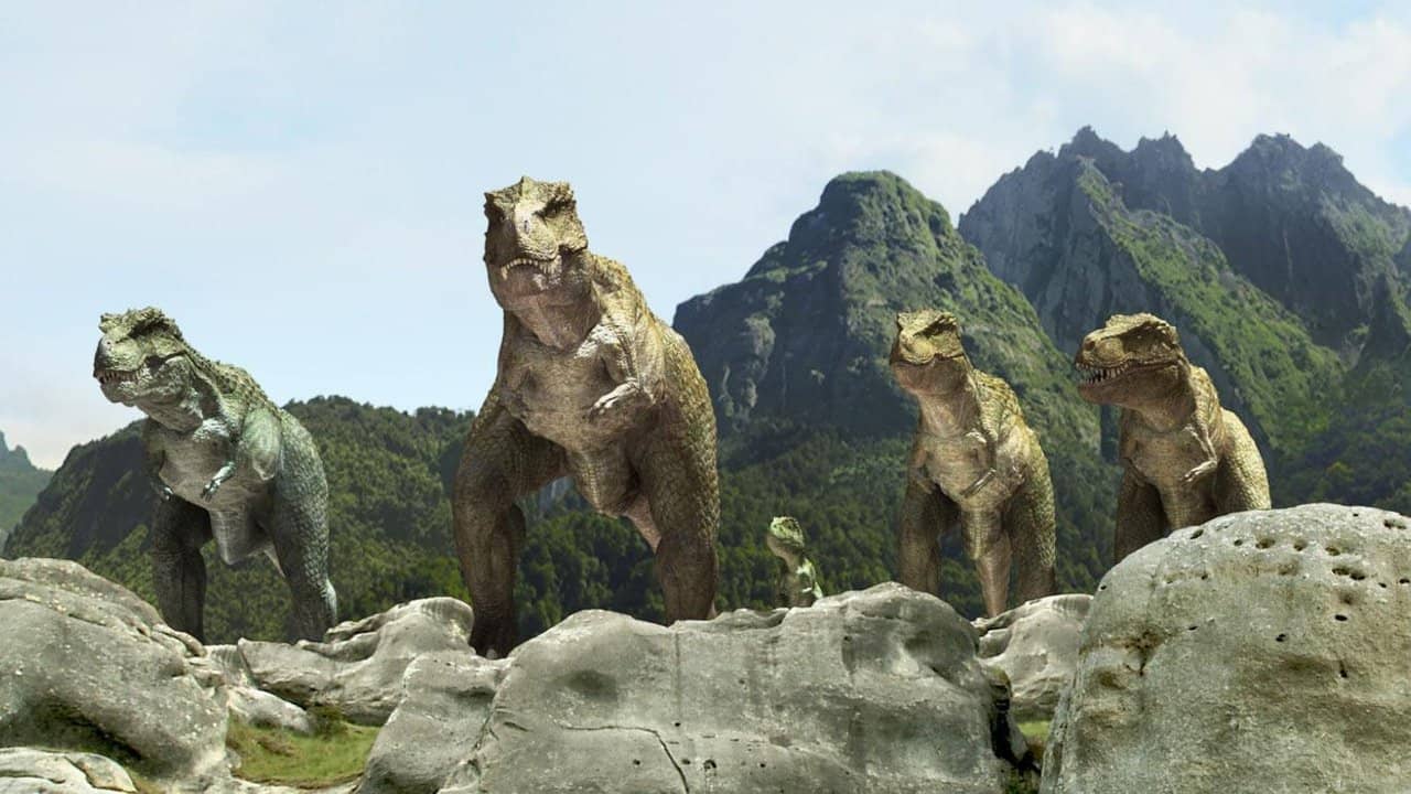 Speckles: The Tarbosaurus backdrop