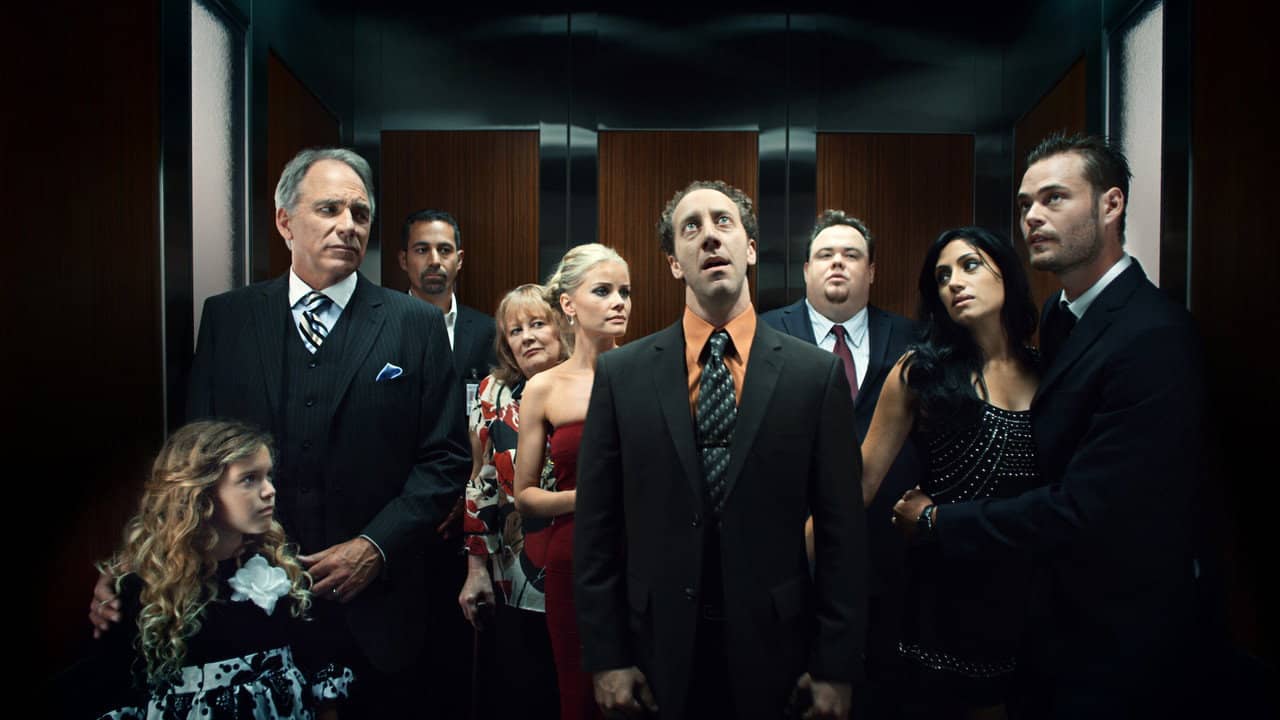 Elevator backdrop