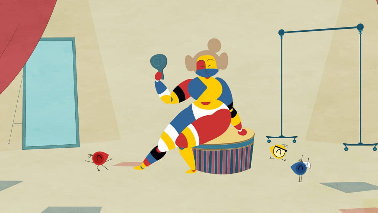 Les plus grands peintres du monde : Joan Miró backdrop