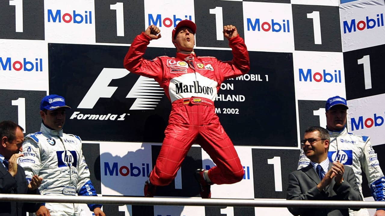 Michael's Record Year: The Official Review Of The 2002 FIA Formula One World Championship backdrop