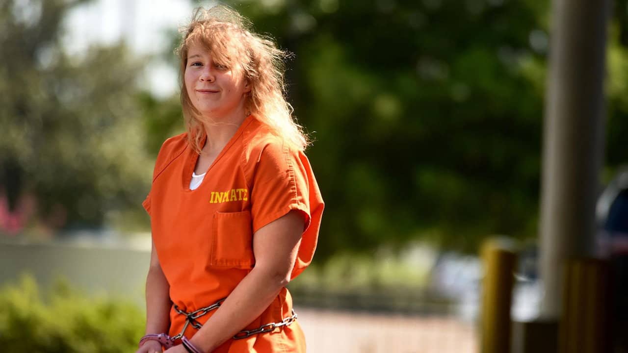 Reality Winner backdrop