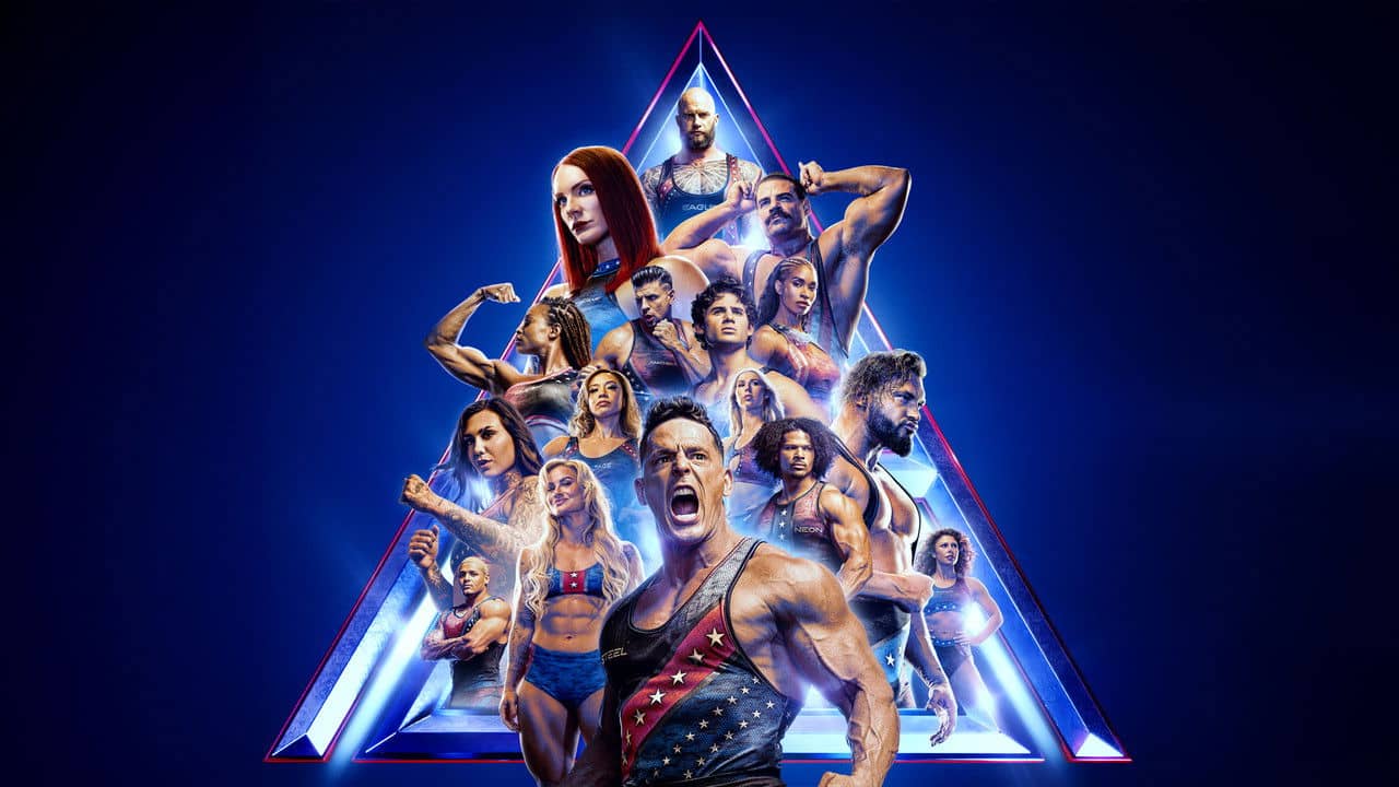 American Gladiators backdrop