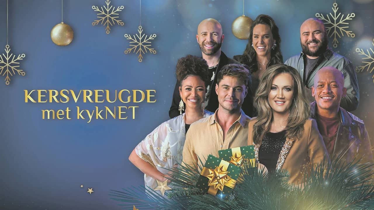 Kersvreugde met kykNET backdrop