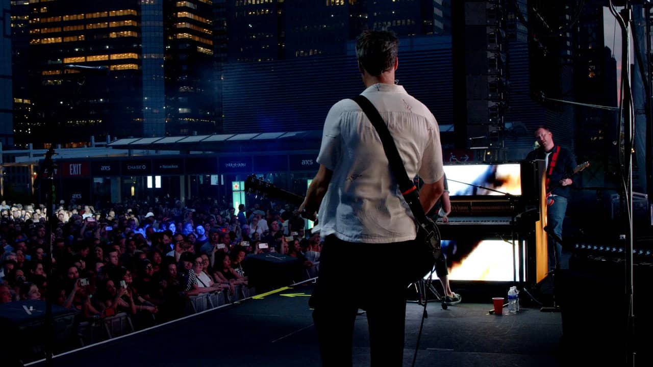 Something Corporate: New York City backdrop