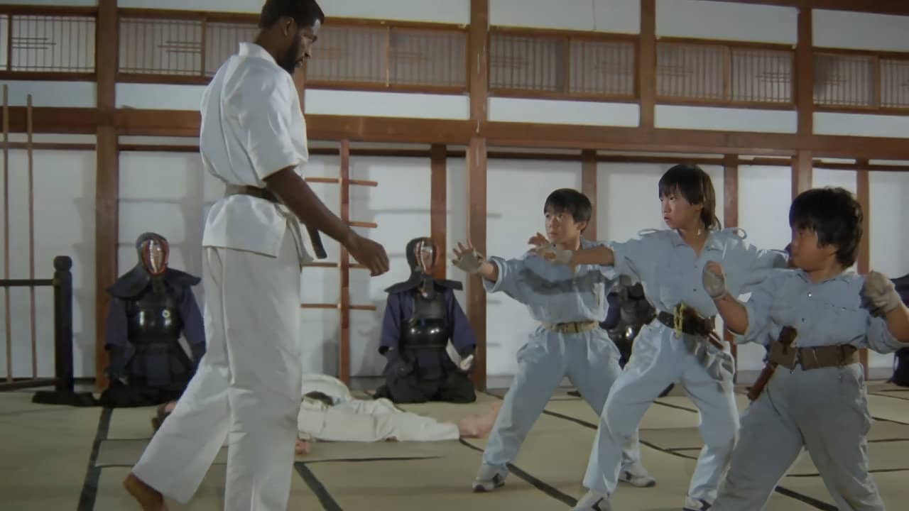 The Kung Fu Kids backdrop
