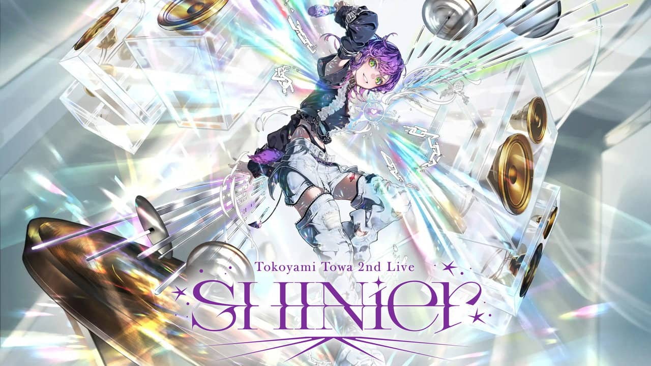 Tokoyami Towa 2nd Live “SHINier” backdrop