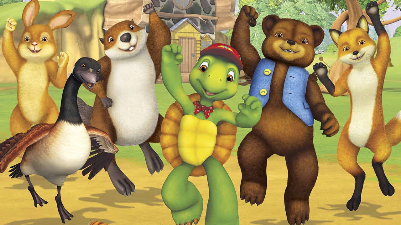 Franklin and Friends backdrop
