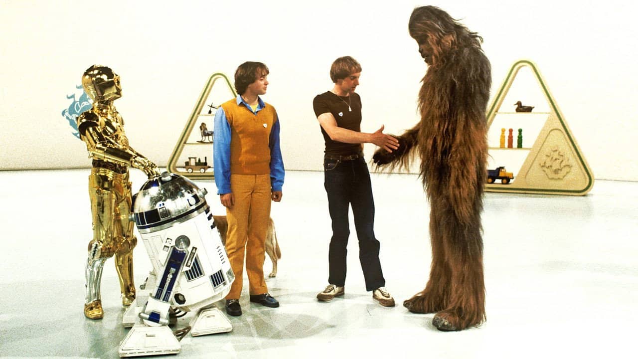 Star Wars at the BBC backdrop