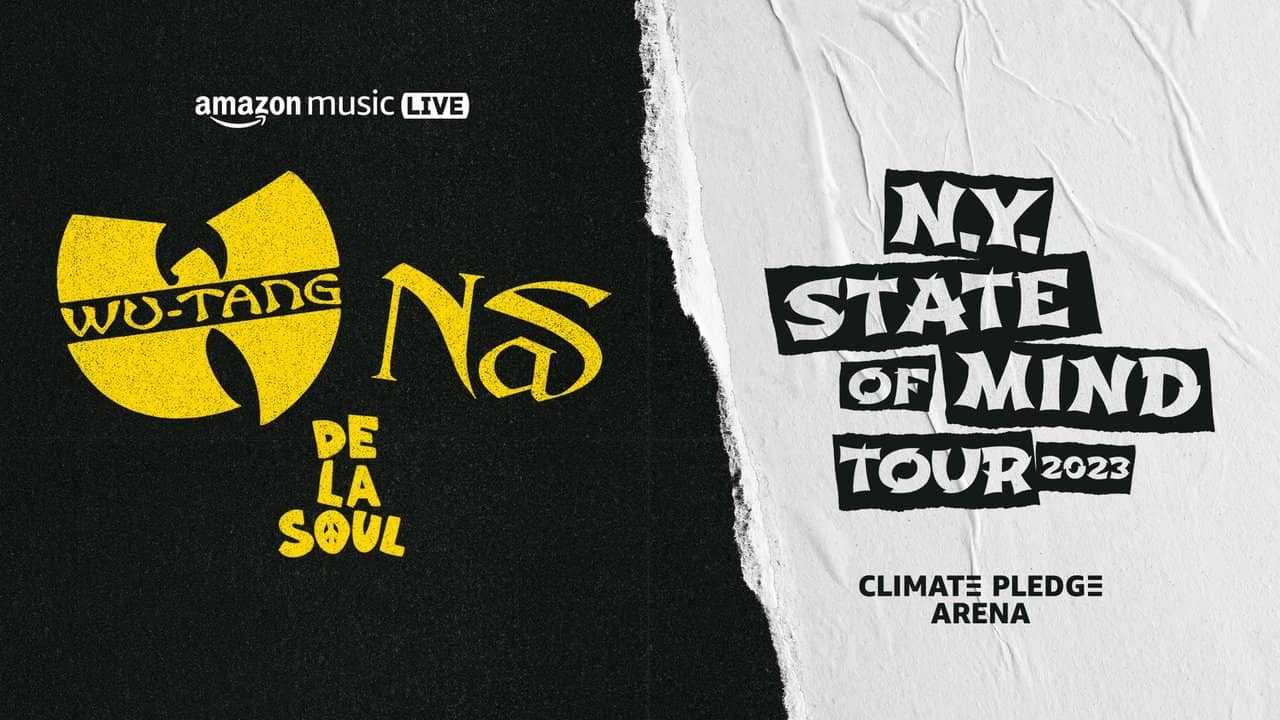 Wu-Tang Clan & Nas: NY State of Mind Tour at Climate Pledge Arena backdrop