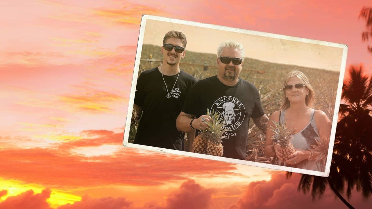 Guy: Hawaiian Style backdrop